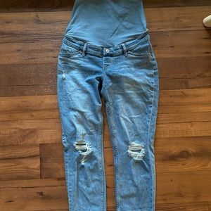 H&M maternity jeans “mom Jeans” size small